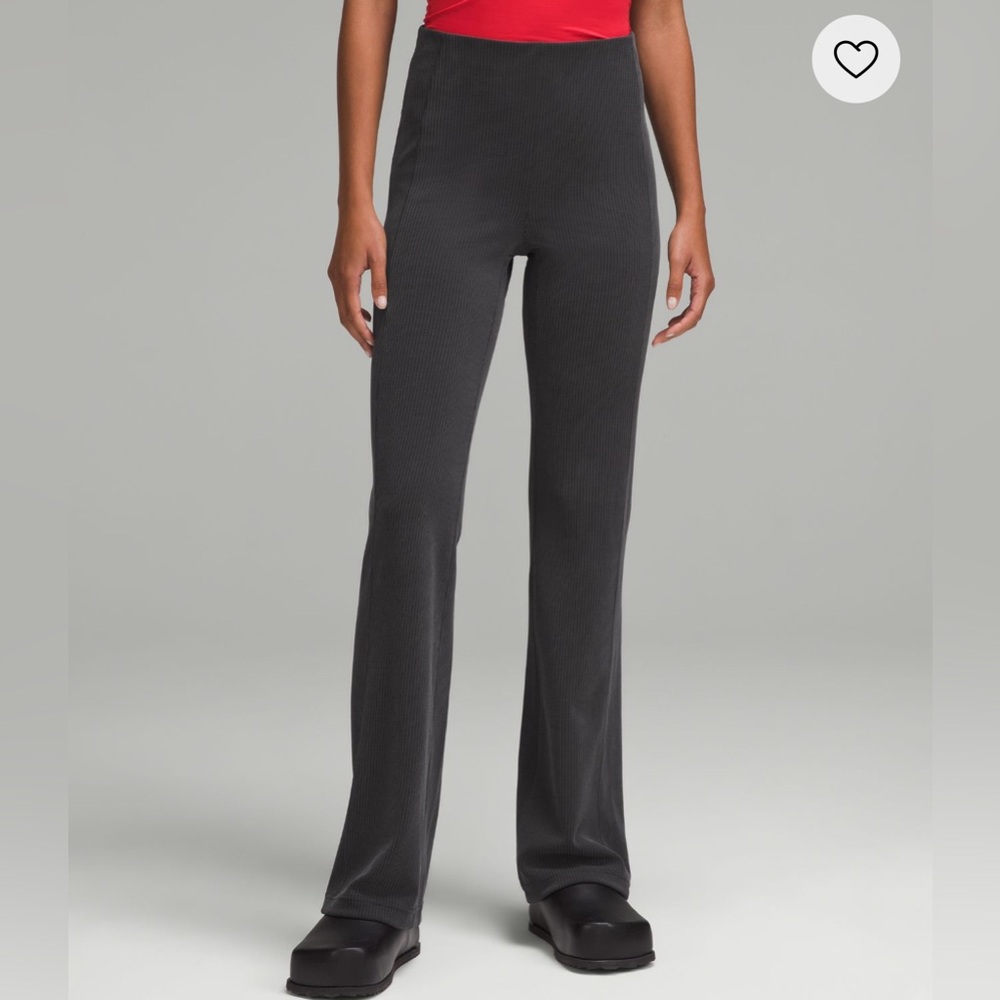 lululemon athletica Gray Flared Pants